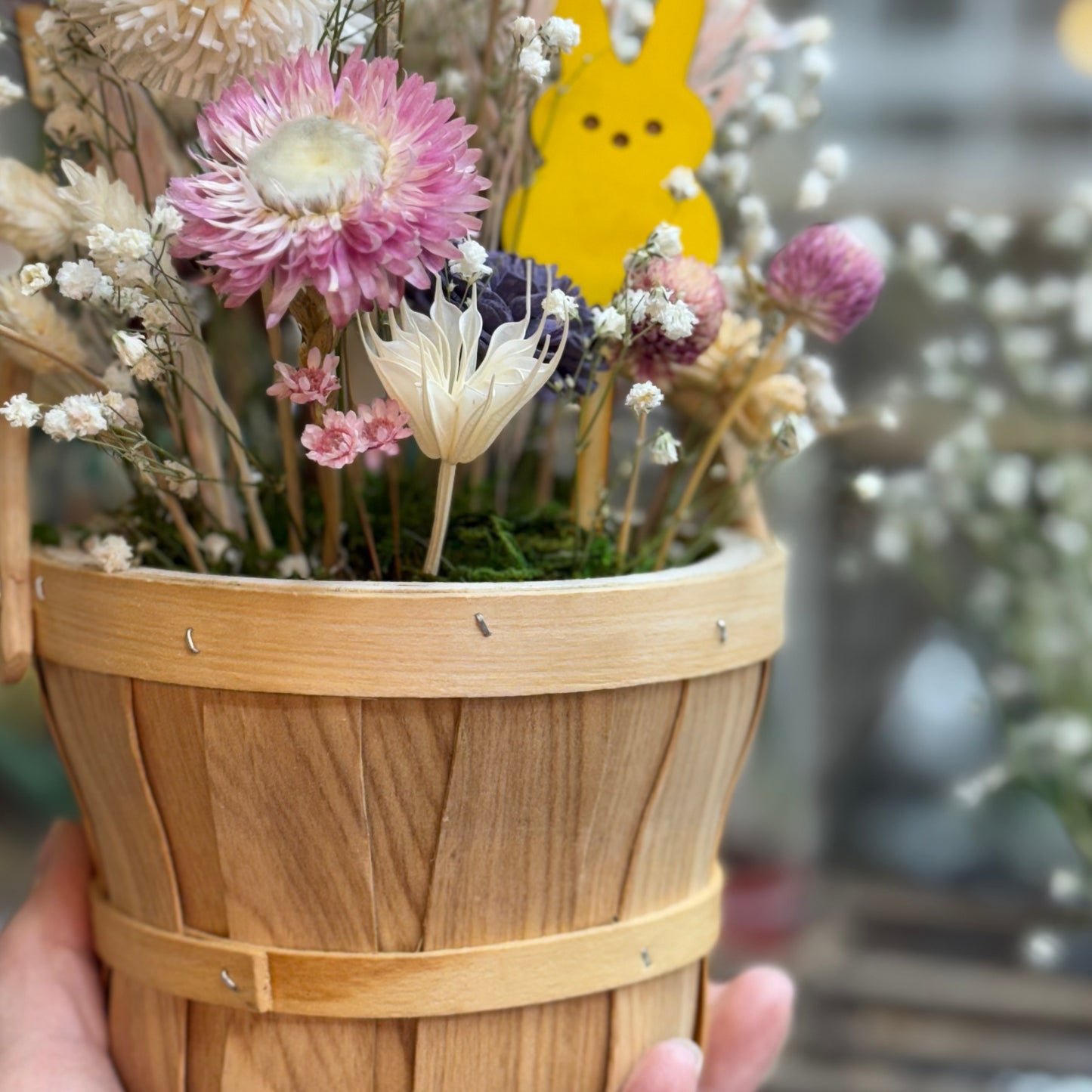 Friday - March 20- Floral Arranging - Spring Basket