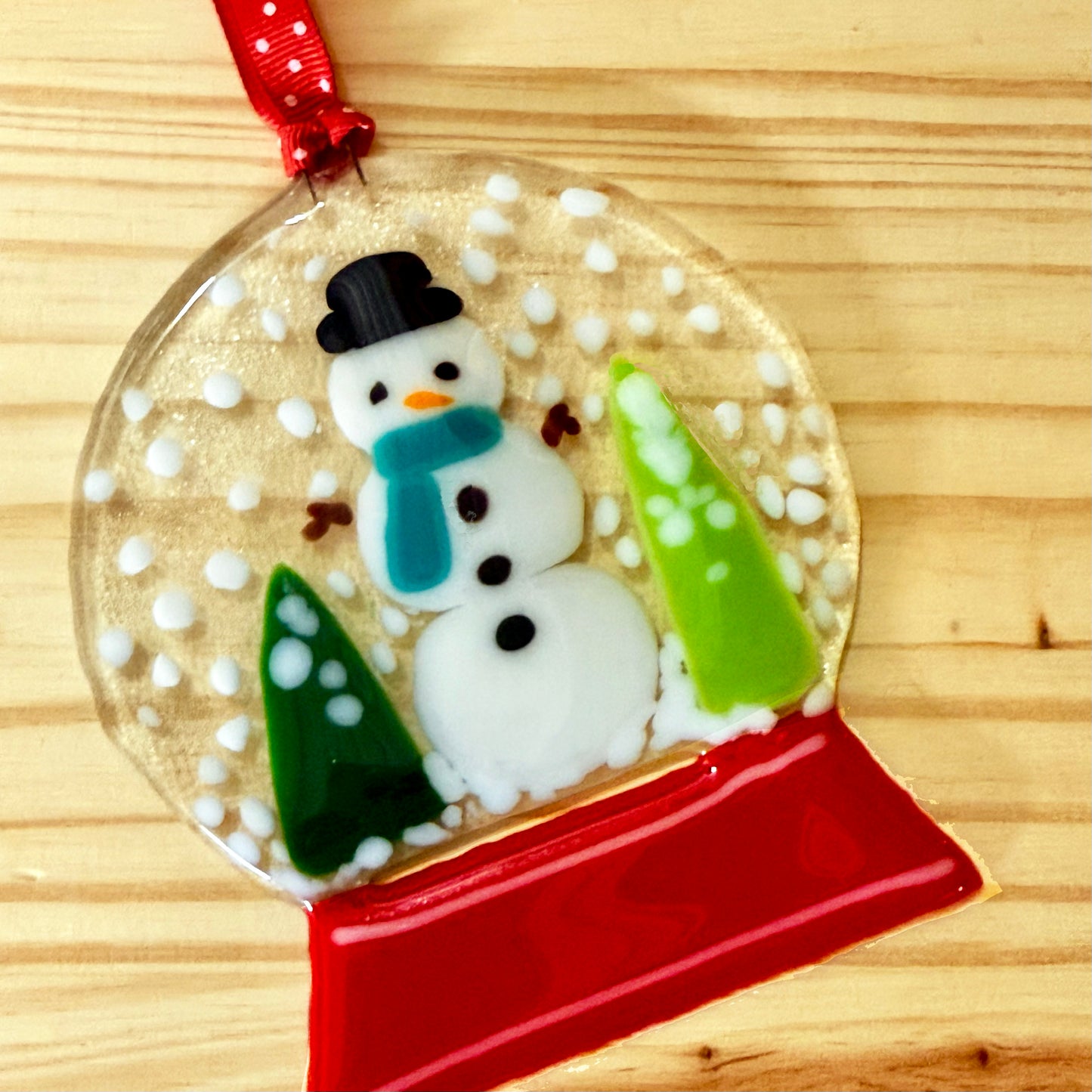 Festive Friday - December 5 - Glass Fusing - Snow Globe Ornament Workshop