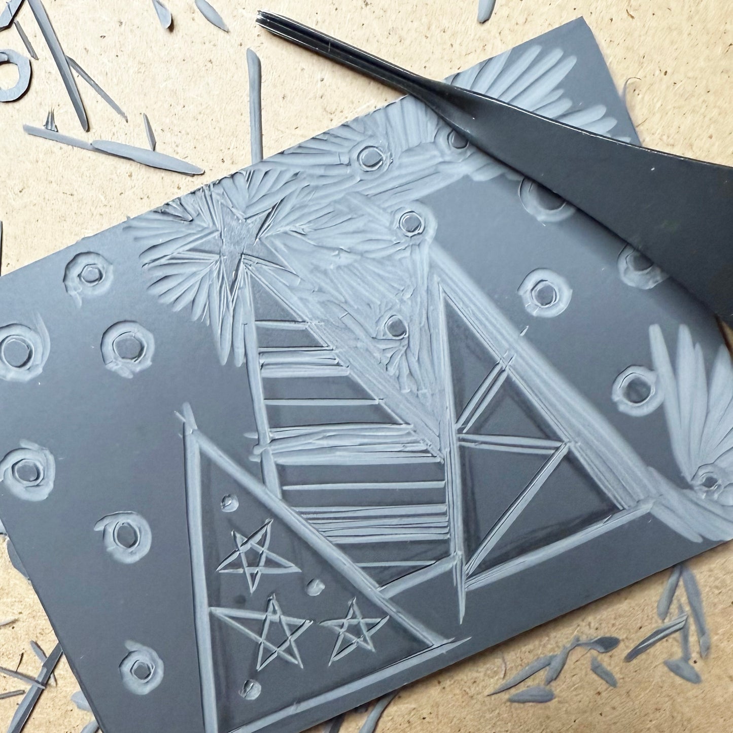 Festive Friday - November 7 - Linocut & Letterpress Holiday Card Making Workshop