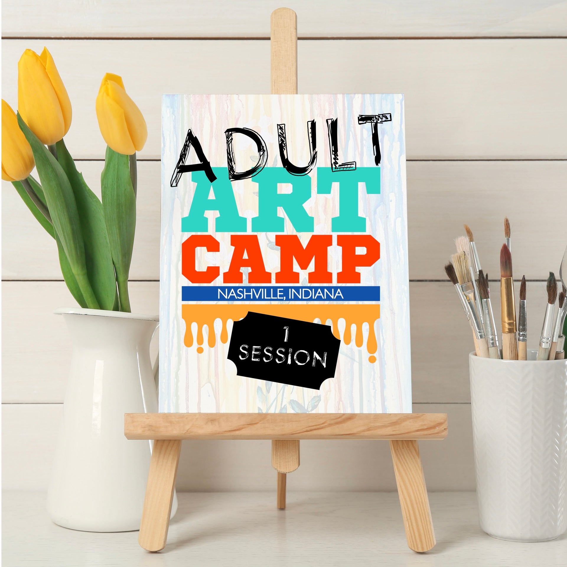 Adult Art Camp - 1 session – Our Little World Studio