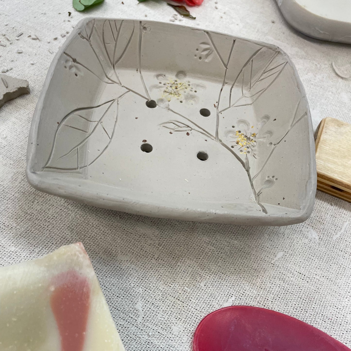 Pottery - Handbuild a Soap Dish Workshop