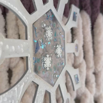 Festive Friday - December 12 - Stained Glass Resin Snowflake Workshop