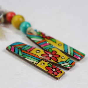 Custom Monogram Boho Key Chain