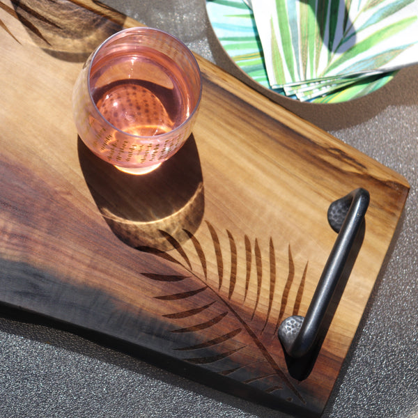 Palm Fronds Charcuterie Board
