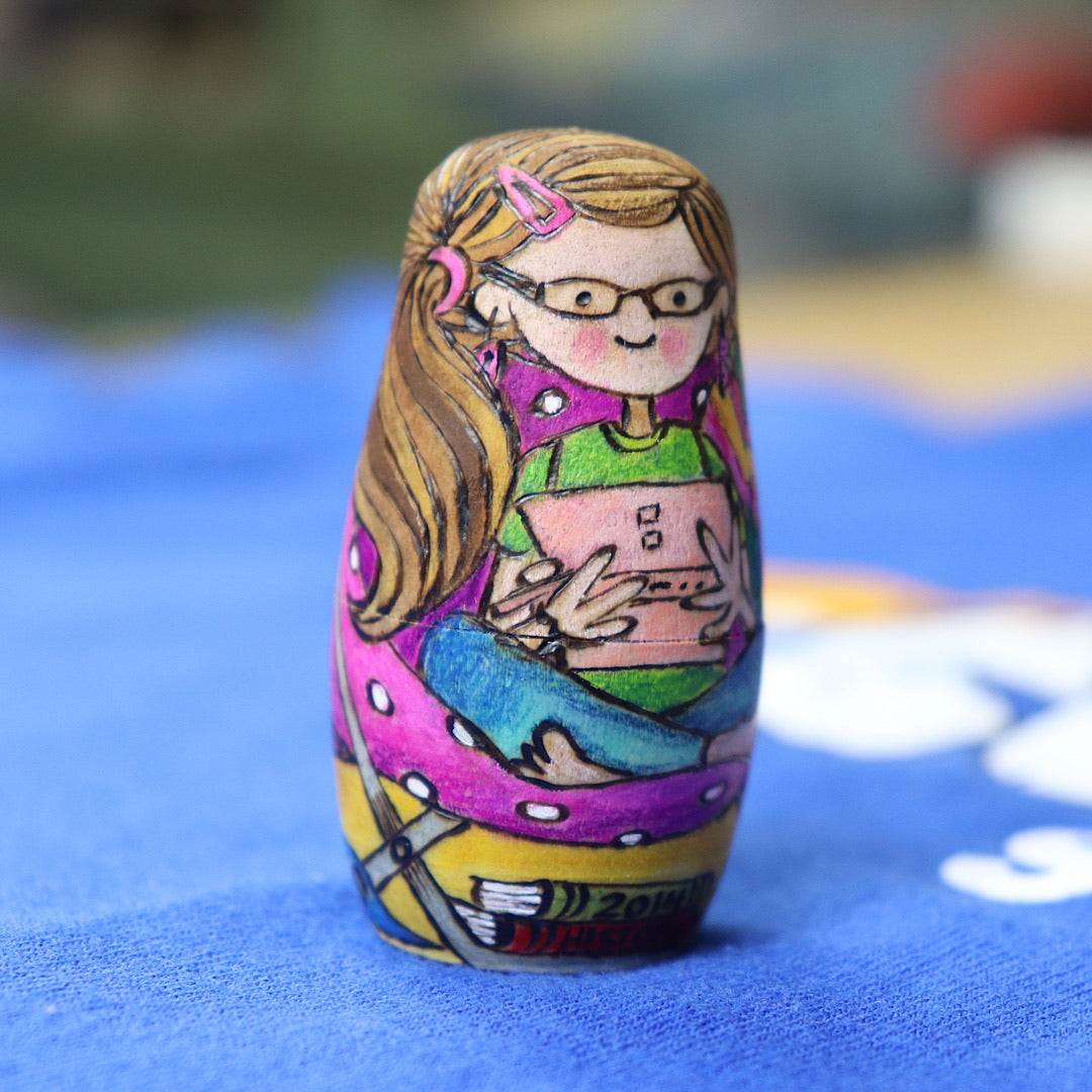 Custom Nesting Matryoshka Doll Set (Set of 5)